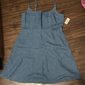 Old Navy denim dress. Size medium